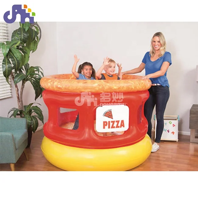 Small size inflatable trampoline family indoor amusement game kids bounce house bouncy