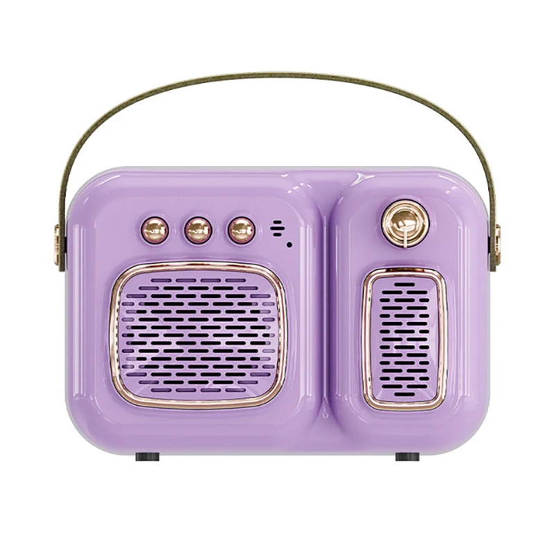 Wholesale Small Wireless BT Speaker Portable Retro Home Theater Speaker With FM Radio