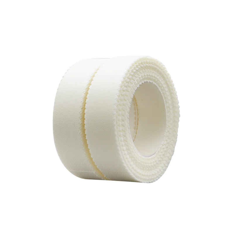 Wholesale breathable and easy to tear silk tape white disposable medical consumables for injection fixation