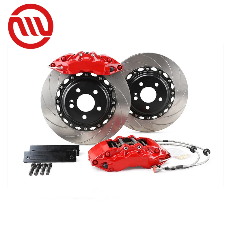 MINZHONG 6 Piston Auto Brake Part Aluminum Forged Lightweight Strong MZ9040 Street Version Brake Kit