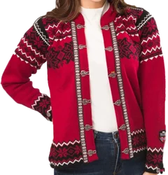 manufacturer provide Custom women Knitted Wool Cardigan Sweater