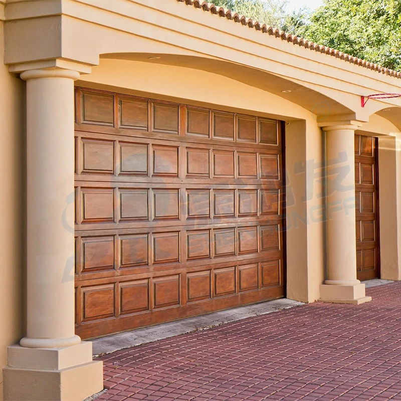 Factory Multifunctional Beautiful Appearance Sectional  Automatic 9*7 Garage Door