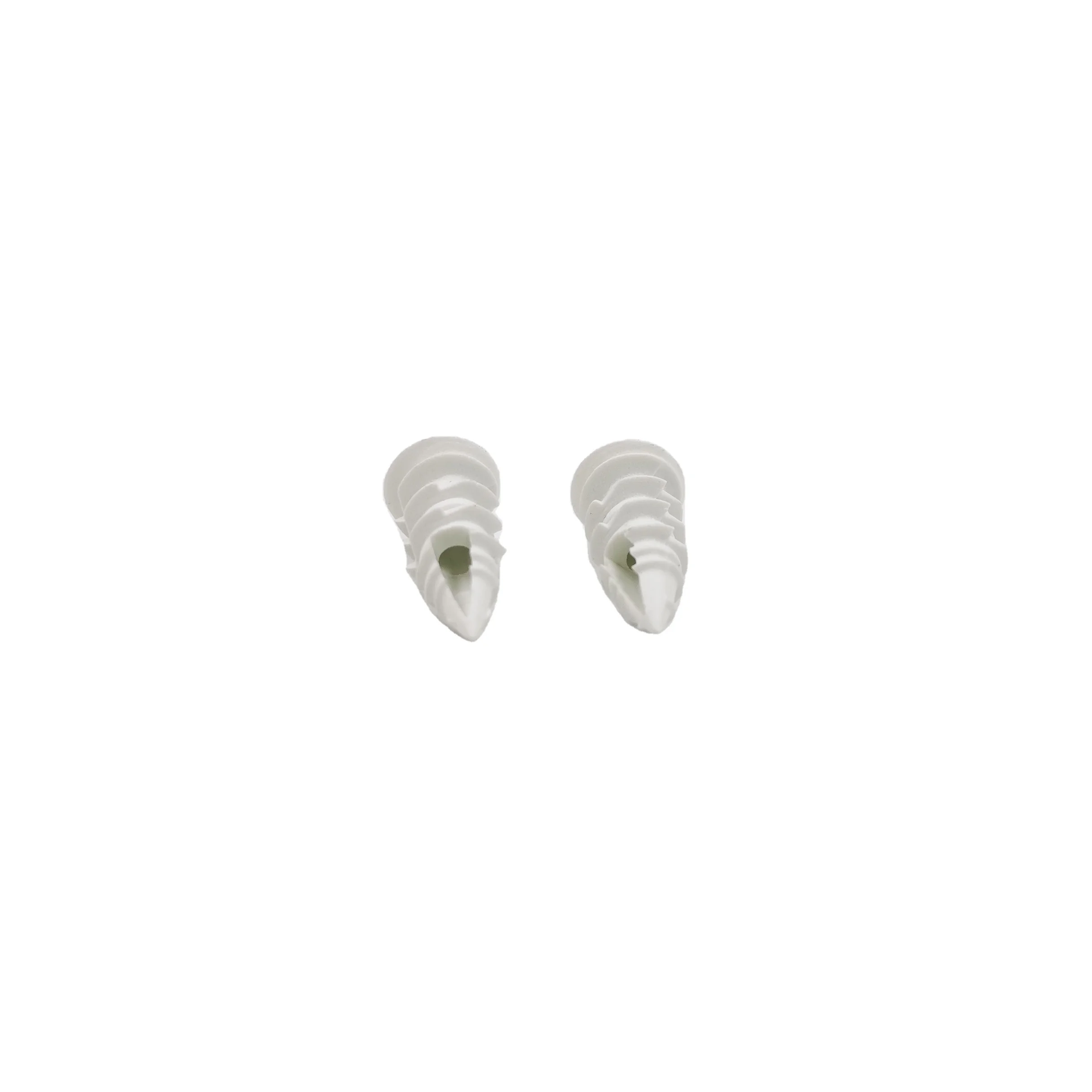 White Self-drill plasterboard plug Plastic wall screw drywall