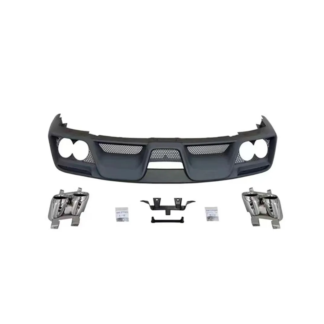 Car parts car body kit for Ford mustang to GT35 model 2015-2017 including rear diffuser