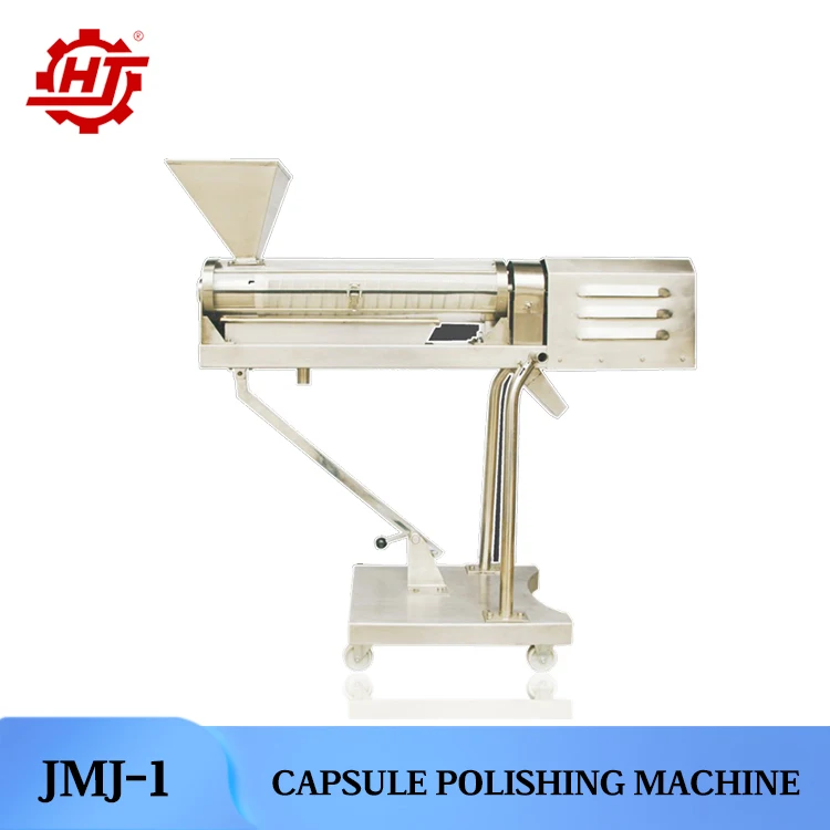 JMJ-1 Stainless Steel Tablet Pill Polishing Machine Automatic Capsule Polisher