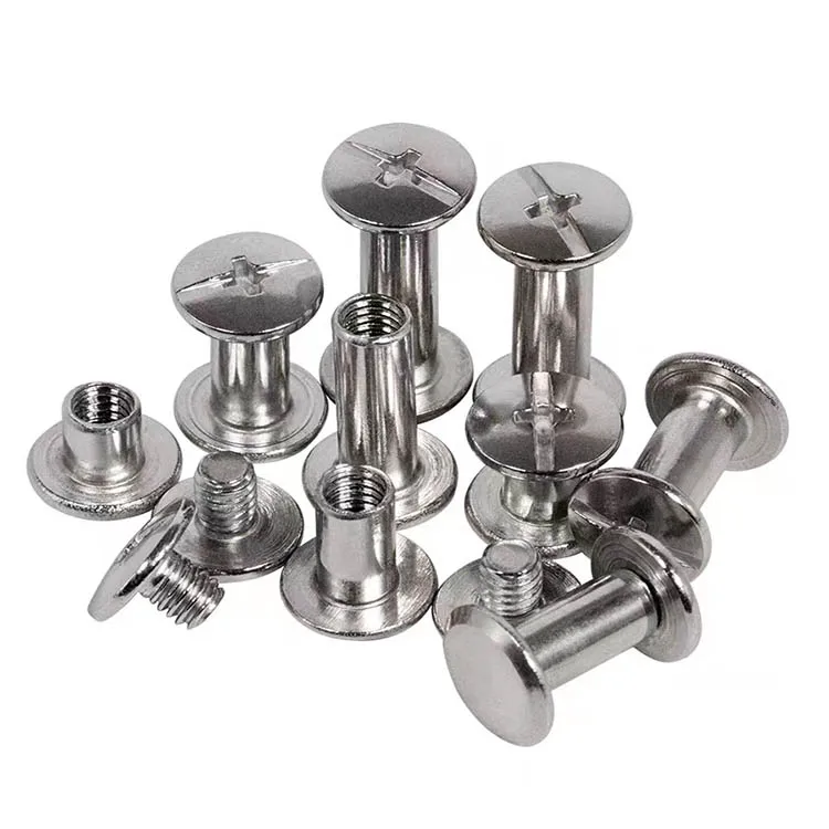 Wholesale price customized rivet stainless steel aluminum iron copper flat head semi tubular metal rivet