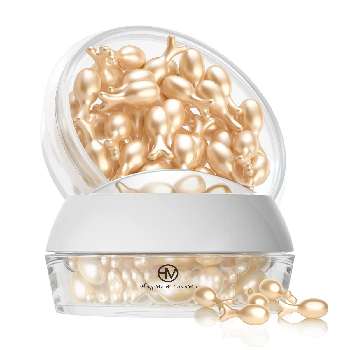 Professional Custom OEM/ODM Whitening Anti Aging Reduces Wrinkles Dark Spot Remover Facial Retinol Vitamin C Face Serum Capsules