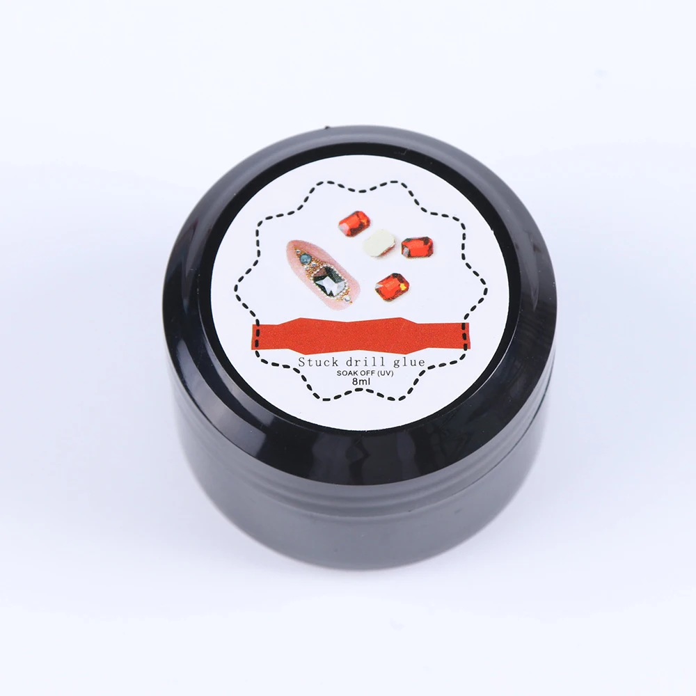 Manufactured Soak Off Uv Gel strong Nail Glue Wholesale Mini Nail Glue For Nail Decoration Adhesive Drill