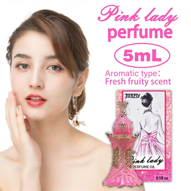 TONFLY Dubai Arabic Perfume Wholesale Pink Perfume 5ml original High Quality Long Lasting women Perfume