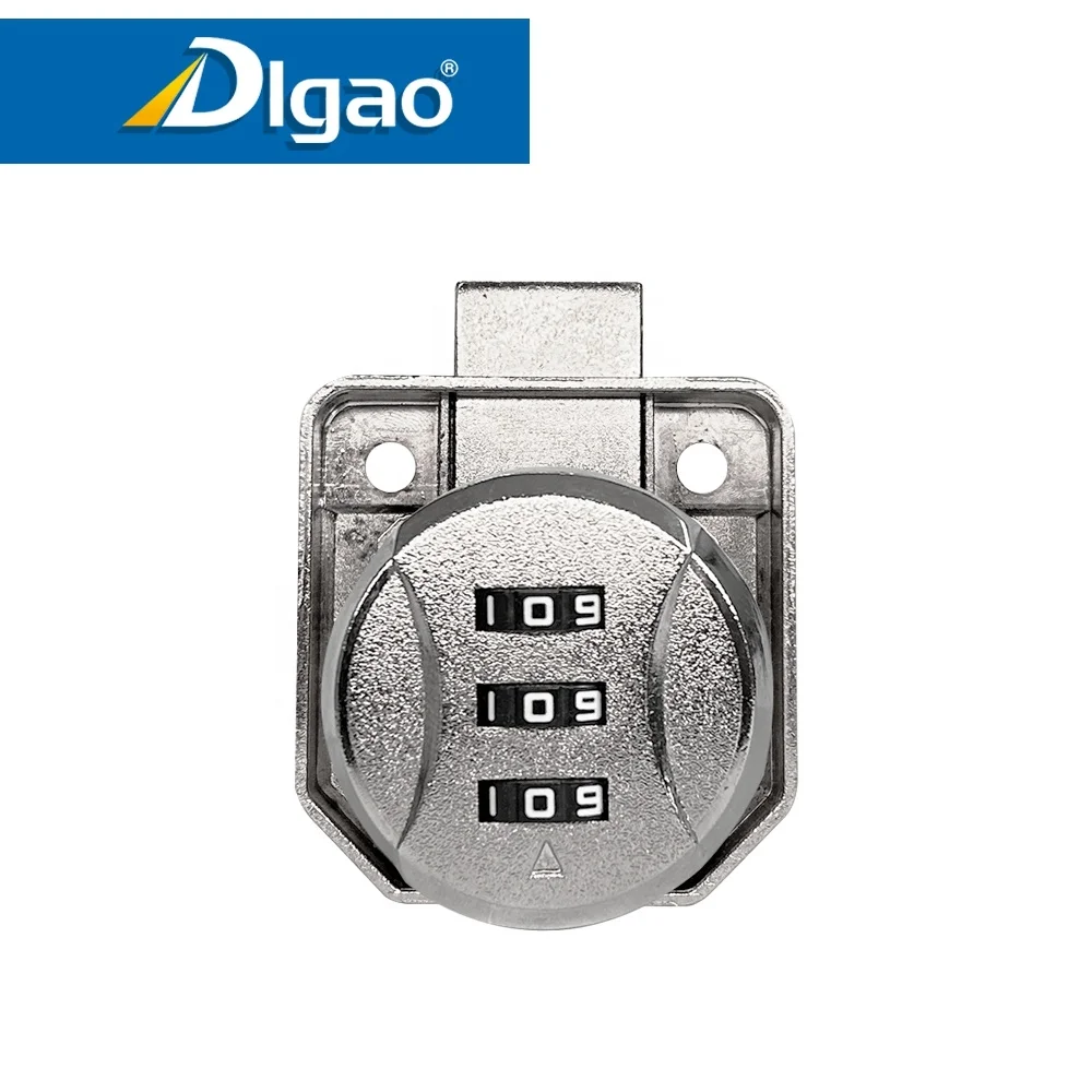 Hot Sell Zinc Alloy Safe Lock Furniture 3 Digital Combination Lock for Drawer