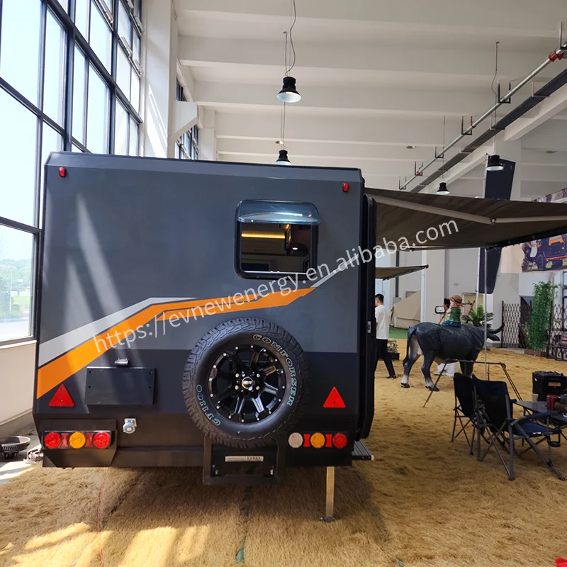 MND Standards Camper 4-местный трейлер кемпинг караван туристический Трейлер с кухней для продажи