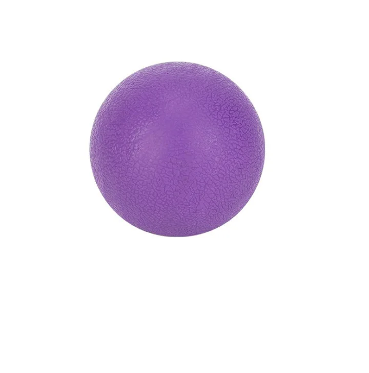 
Wholesale Colorful Silicone Custom Logo Printing single Lacrosse peanut Massage Ball For home exercise 