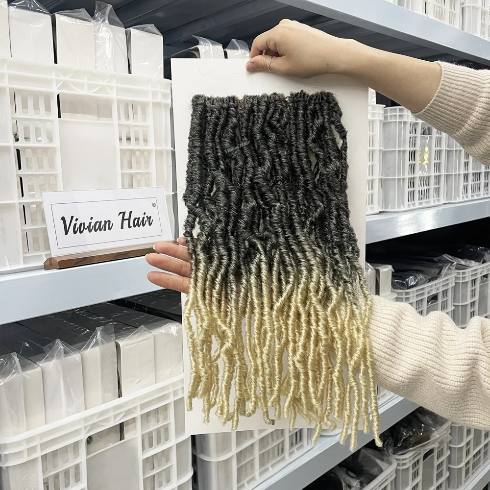 wholesale 36inch 24 inches 20 inches 28 inches nu locs hair meche extension de cheveux au crochet nu locs crochet hair 18inches