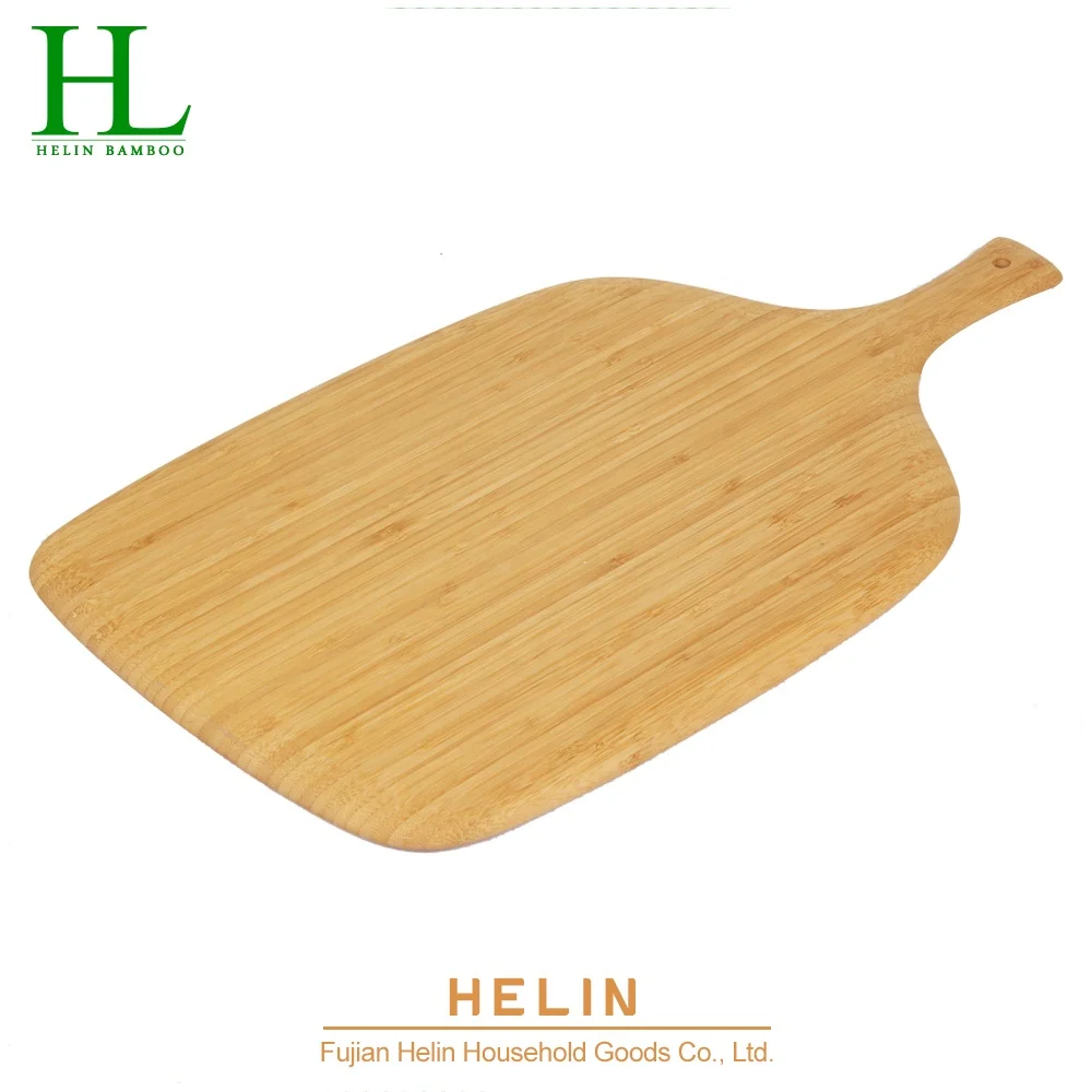 High Quality Bamboo Pizza Board Bamboo Cutting Board With Handle