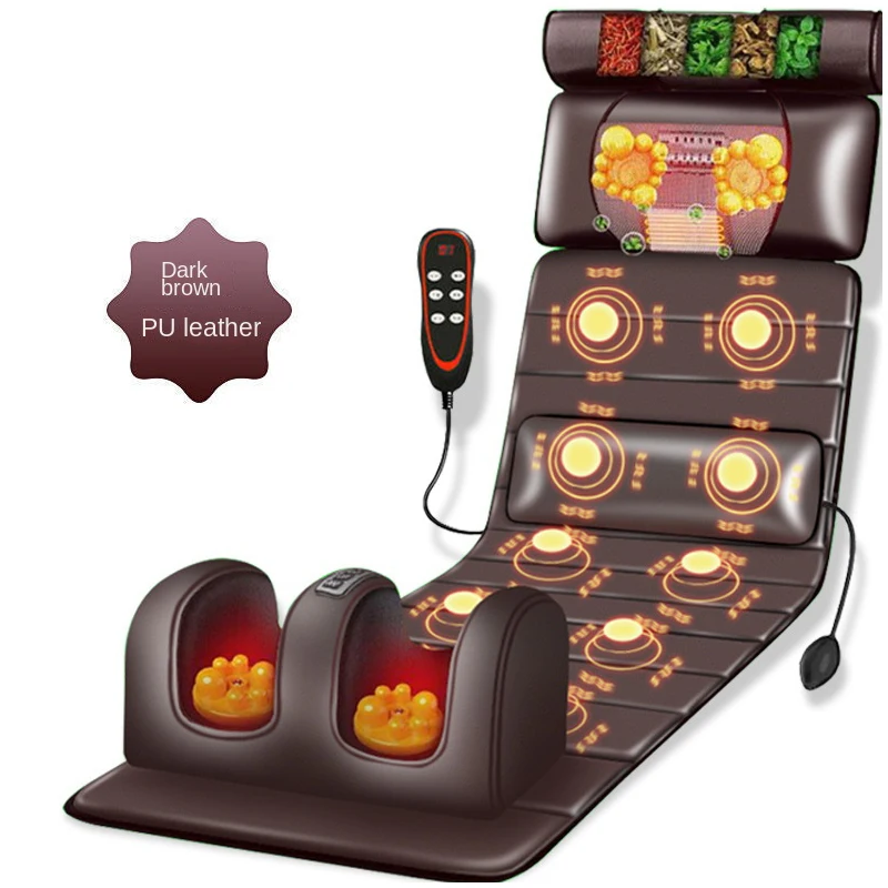 Best Sellers Standard Size Full Body Vibrate Orthopedic Massage Bed Mat Heating Electric Mattress