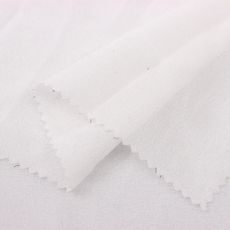 Hot sale environmental production Chiffon fabric 2026 Habijabi chiffon silk fabric 100% rpet for lady wear