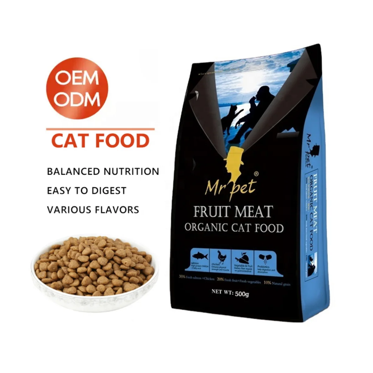 Hot Selling Factory Wholesale OEM Pet Food Cats High Protein Science Formula Special Dry Cat Food