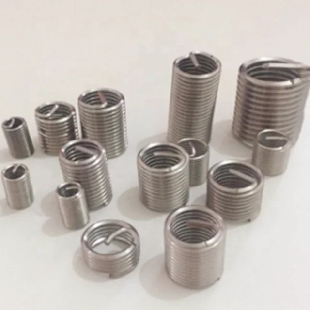 Machinery product M1.2 M1.4 M1.6  more size stainless steel brass thread insert
