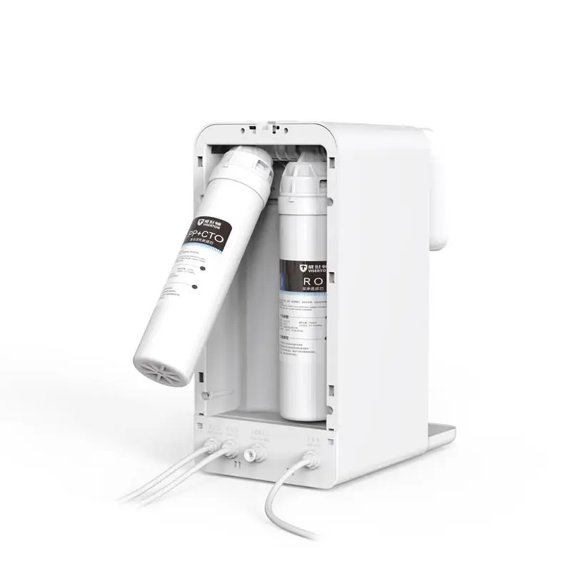 Countertop Compact Reverse Osmosis System Water Purifier Dispenser Desktop Children Safety Lock Water Dispenser
