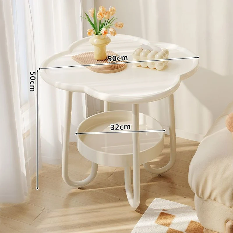 Modern Small Plastic Side Table for Bedroom or Living Room Home Furniture for Tea & Coffee Elegant Coffee Tables