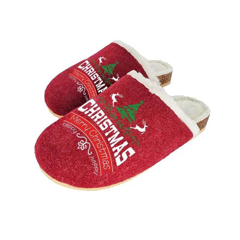 China Factory Winter Warm Lamb Wool  Baken Shoes  Indoor Outdoor  Women Slippers