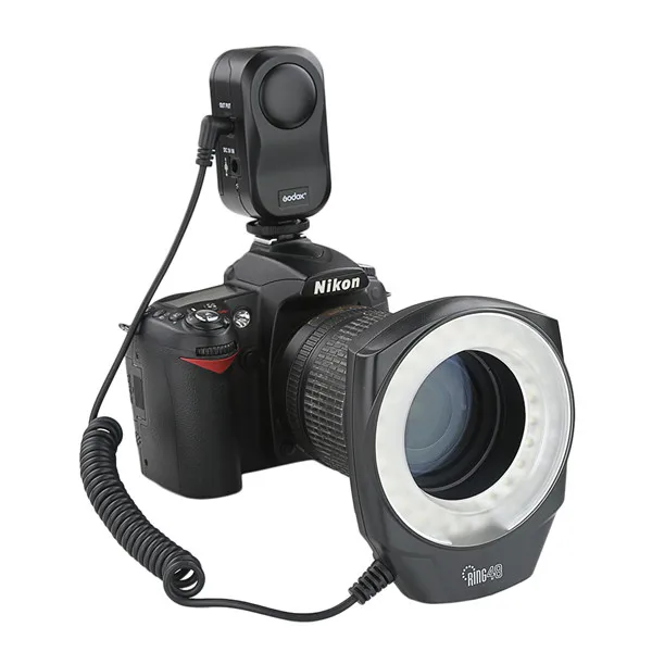 Godox RING48 Macro Ring Flash LED Light  for Pentax for 7D 6D 1D 5DIII 1100D 60D 600D 5DII 550D DSLR