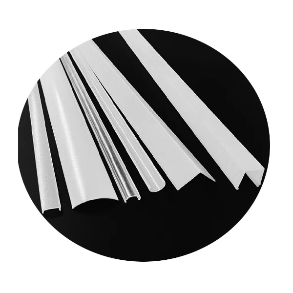 Customizable Modern Design Co-Extruded Plastic Frame Cheap PVC Profile Square Transparent PC Material