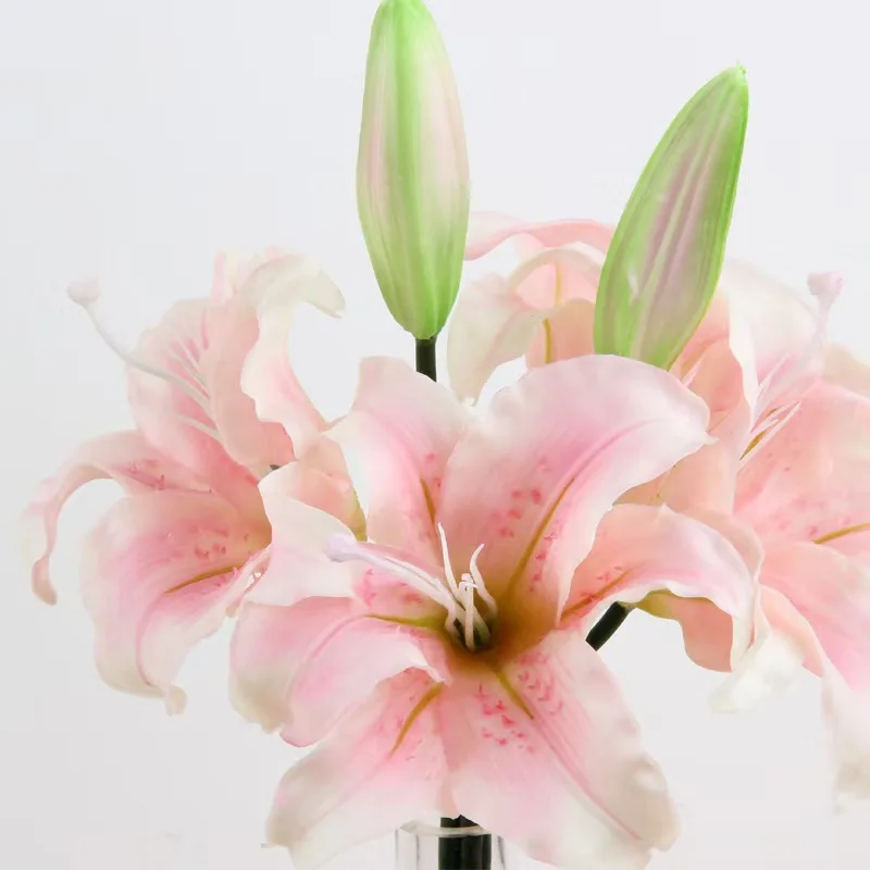 New Arrival Silk Real Touch Artificial Lily Flower Bouquet Mini Calla Lily For Wedding Bouquet And Home Decoration