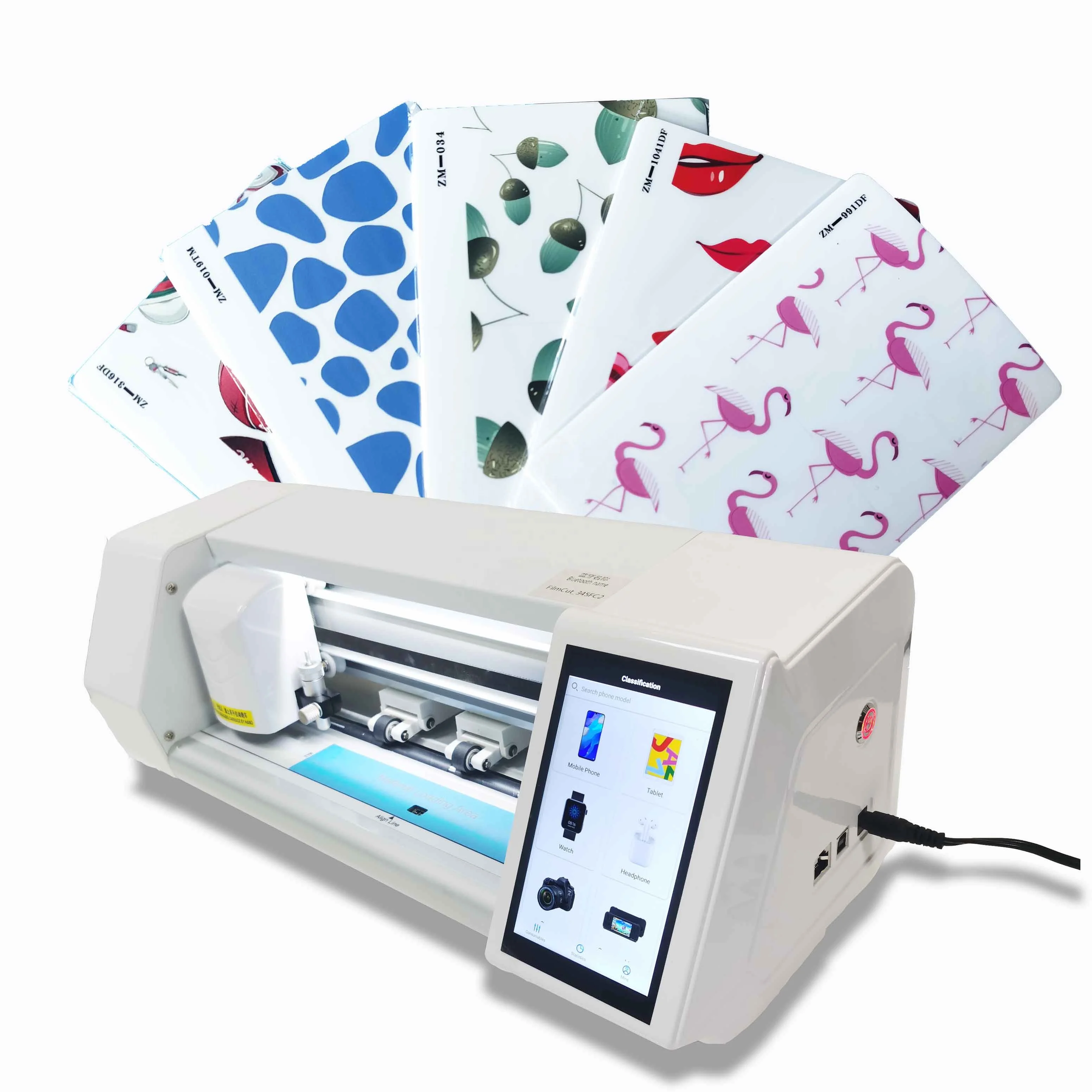 Laptop Skin and Sticker Covers Screen Protector Fully Automatic Cut Plotter Smart Protective Film Making Machine