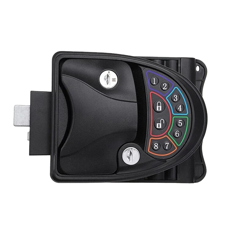 Замок для грузовика, трейлера, домов на колесах, дверной замок с защелкой, ручкой, заглушкой, прицепом, фургоном