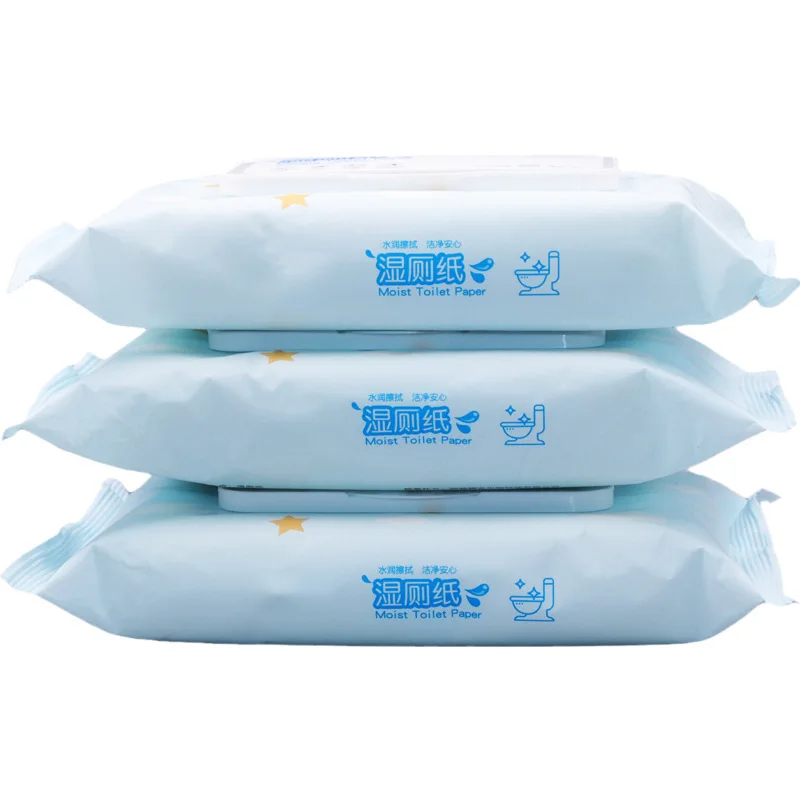 Wholesale Toilet Wet Flushable Wipes Toilet Private Label Custom Logo Flushable Wet Wipes