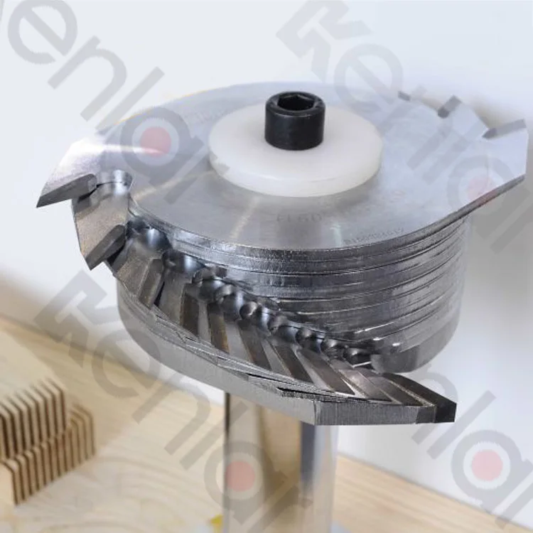 Electroplated  TCT Japese Style 2 Wings Wood Finger Joint Cutter