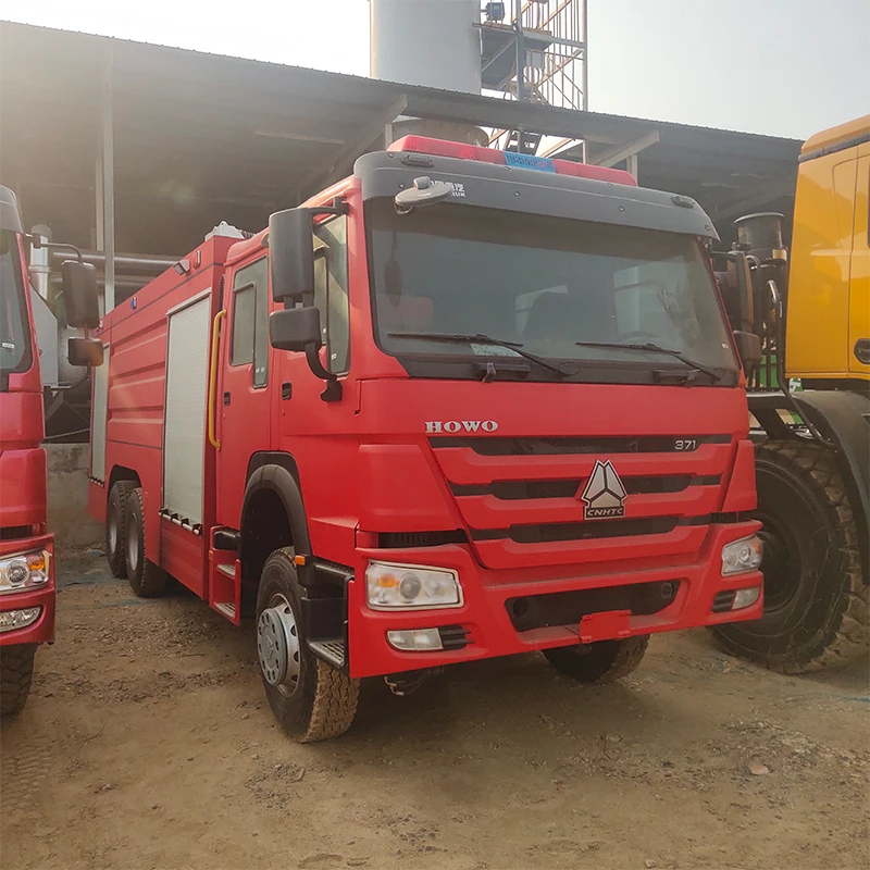 Factory Price Sinotruk Howo 6x4 Water Tower Fire Truck Water Foam Tanker Fire Fighting Truck