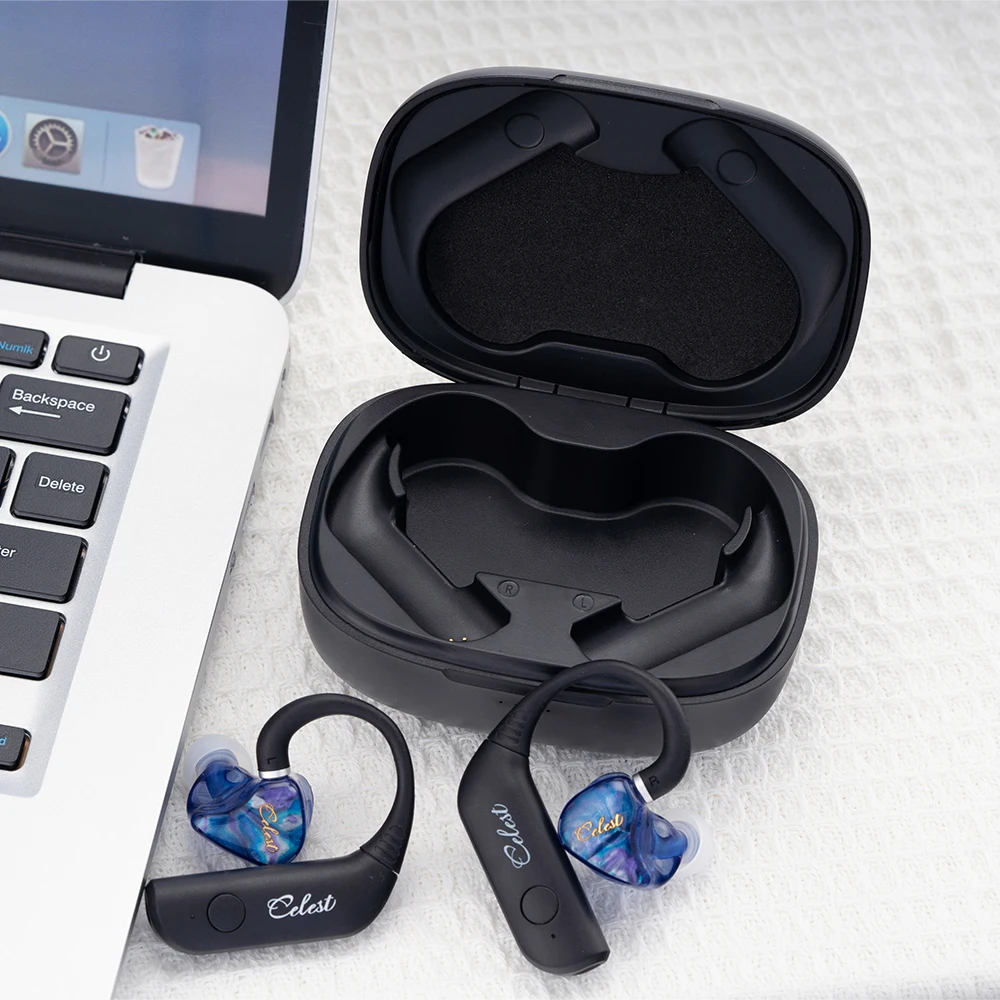 AAC/SBC Audio Decoding TWS Wireless Earphone Ear Hook 5.3 Bluetooth Ear Buds for Hi-Fi Music Listening