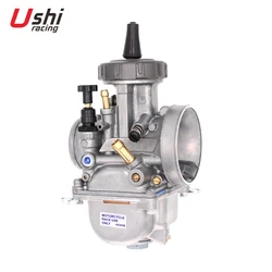 USHI Racing PWK High Power 33mm 34mm 35mm 36mm  40mm 42mm Racing PWK 38mm Motorcycle Carburetor For Keihin Honda Yamaha