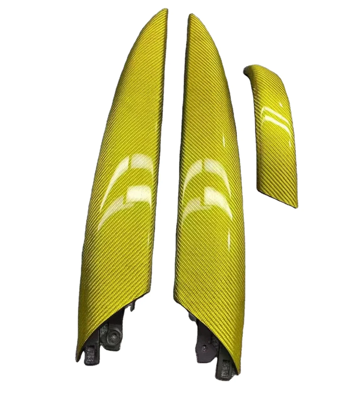 new gold blue forged carbon fiber custom car hood fender vent motorcycle fender cover for Subaru YAMAHA