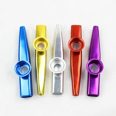  Высококачественный металлический музыкальный инструмент Kazoo для