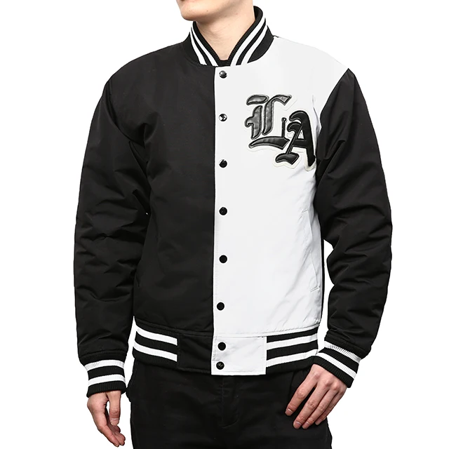 
Custom Long Sleeve Patched Varsity Letterman Jacket Mens Baseball Jackets 