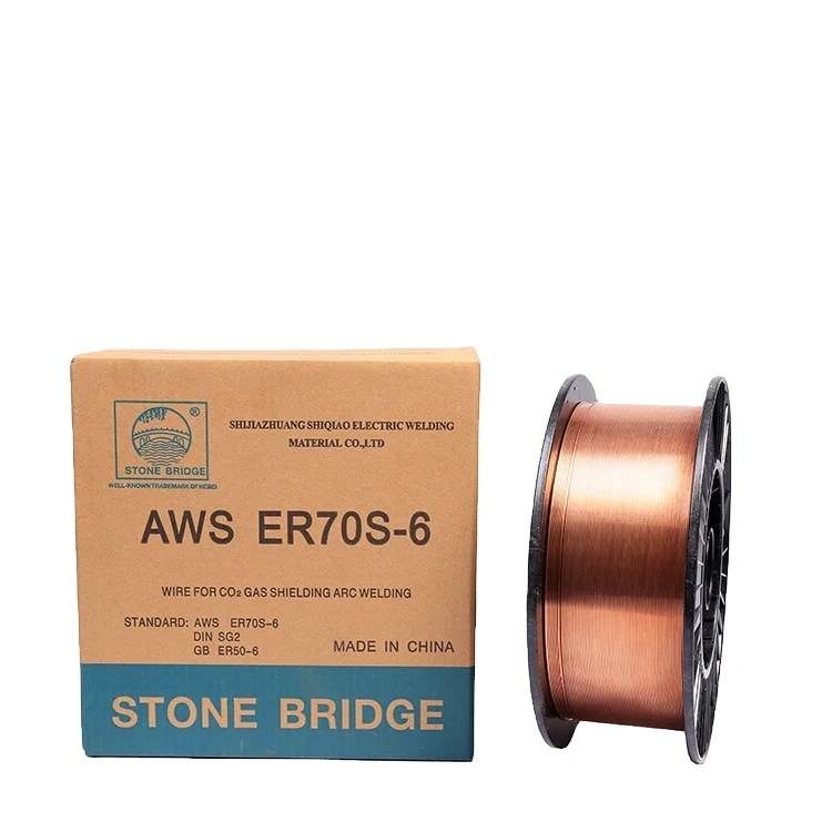 CO2 Mig Welding wire 0.8mm 0.9mm 1.0mm 1.2mm Alambre de soldadura mig China arame mig welding wire ER70S-6