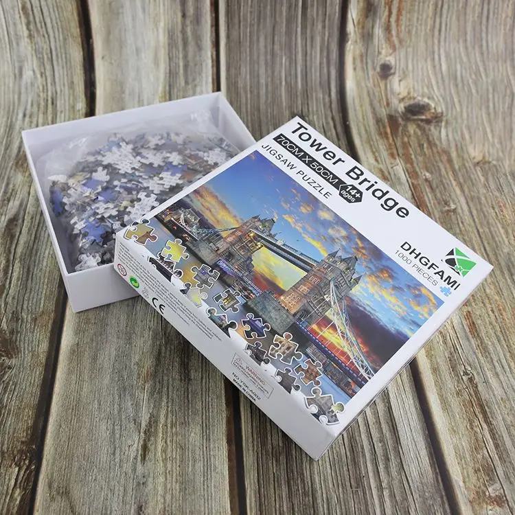 DHGFAMI High Quality 1000 Pieces Adult Jigsaw Puzzles