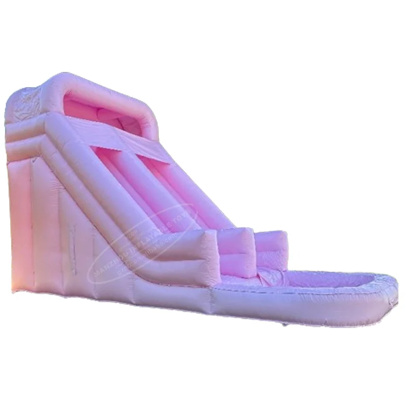 Надувные водные горки с бассейном