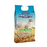 High quality Flushable America litter new product  Wheaty Cat Sand Organic Flushable  Arena de gato cat sand