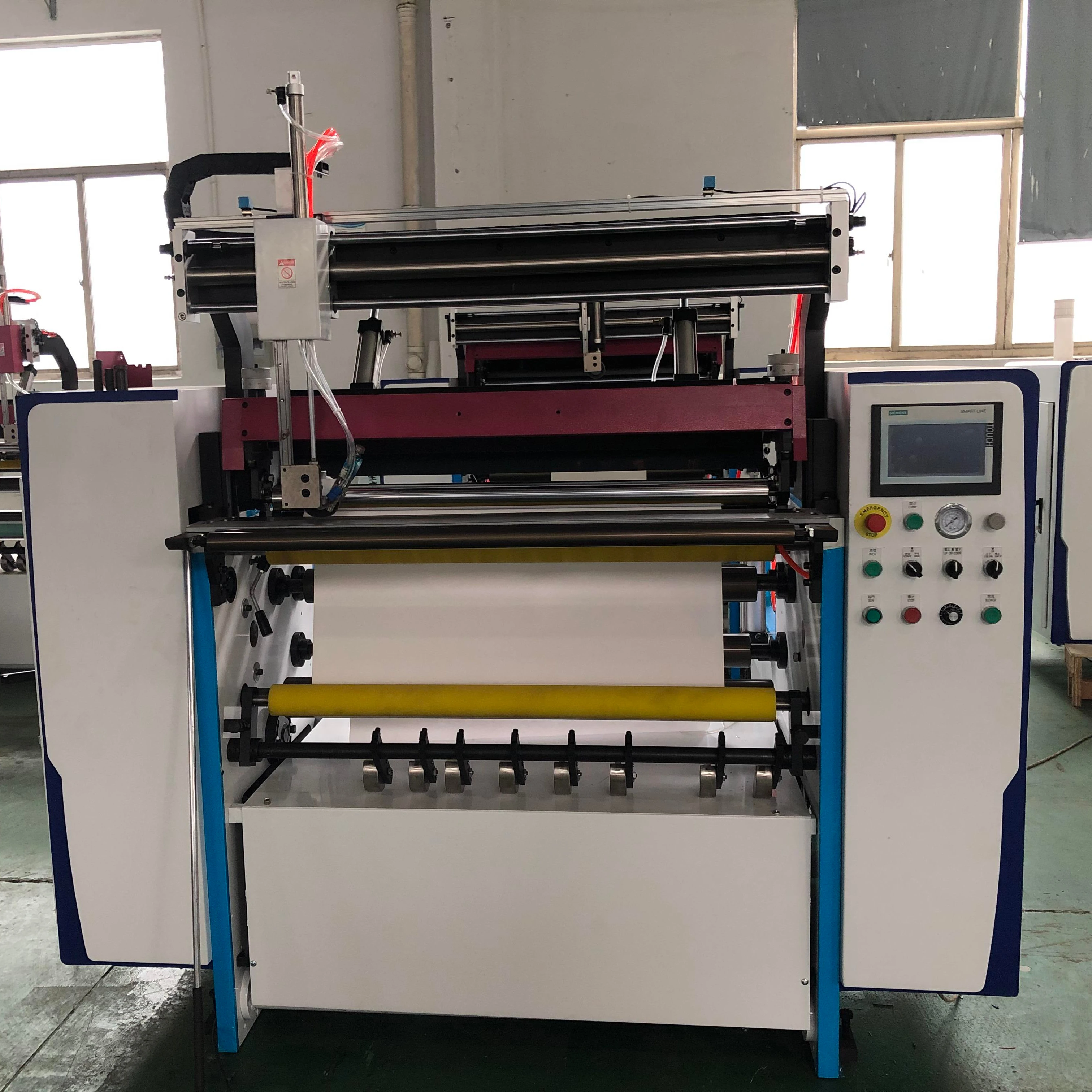 Automatic Paper Can Tube Curling Gluing Making Machine Arm Curl Machine Paper Tube Curling Trimming Machine