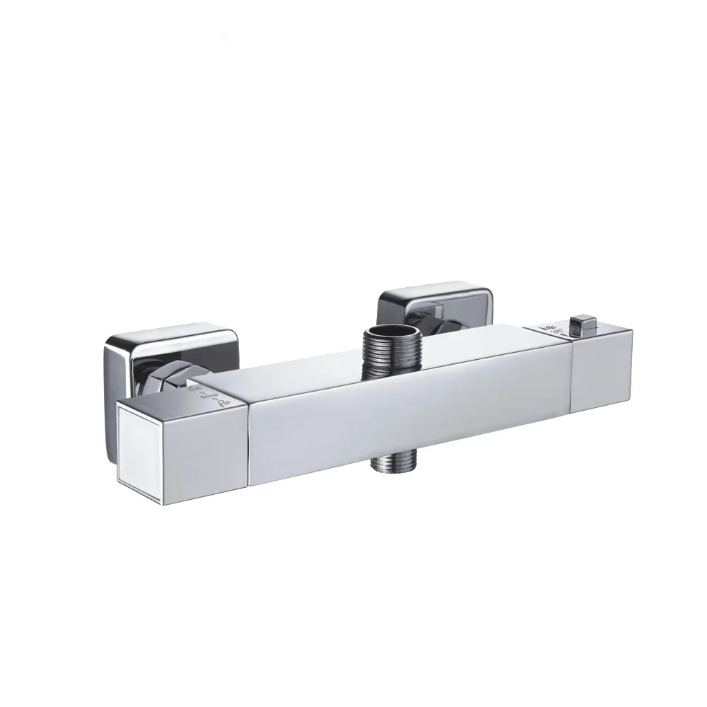 March Purchase  Festival special price thermostatic chrome finish brass body shower set shower mixer
