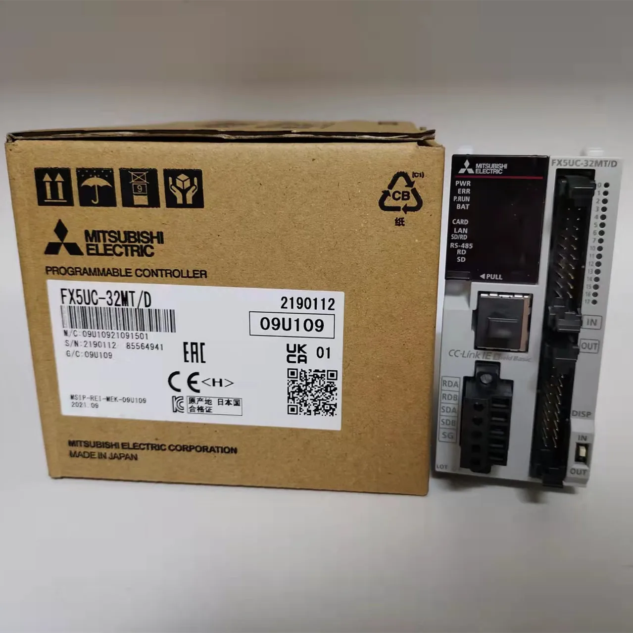 Новая и оригинальная система автоматизации Mitsubishi plc FX3U-80MT/ES-A