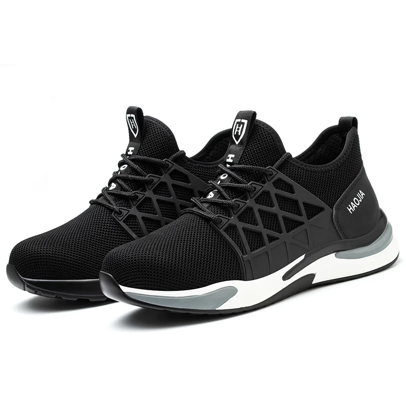 Wholesale Supplier Steel Top Puncture Proof Lightweight Safety Shoes Zapatos De Trabajo Seguridad Con Punta De Acero