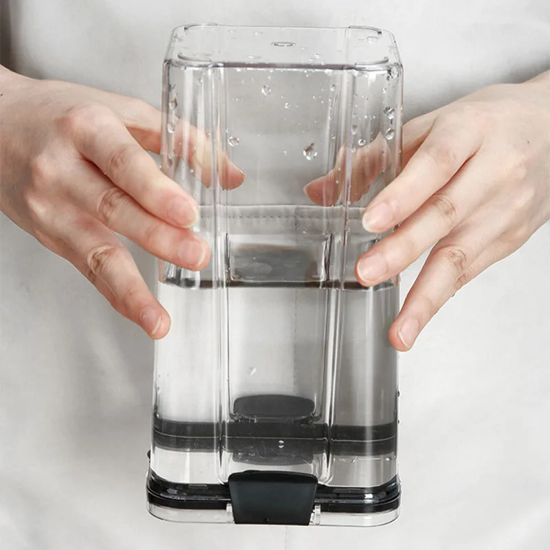 5 Pieces Kitchen Transparent BPA Free Plastic Stackable Airtight Food Container Storage Box Sets