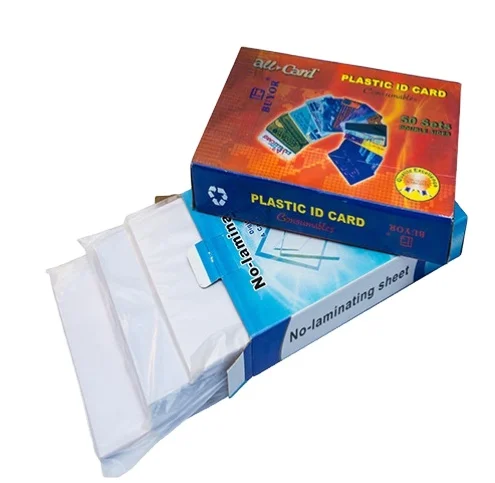 150+460+150mic A4 size pvc/PET no laminated dragon sheet for  ID card making