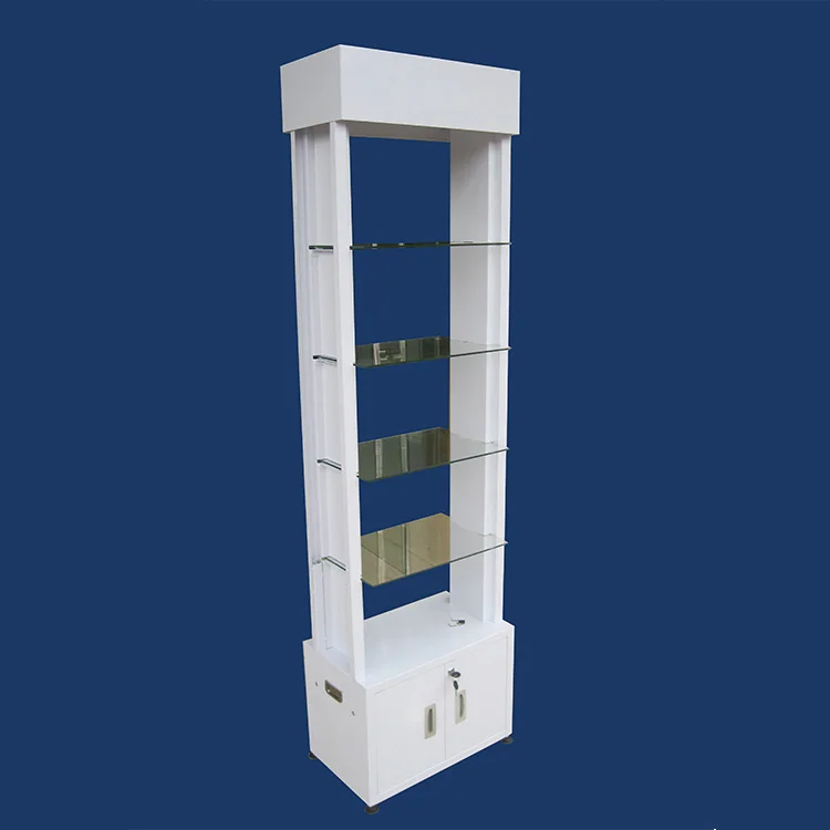 perfume glass display stand new design accessory display rack for retail store powder coated accessory display racks