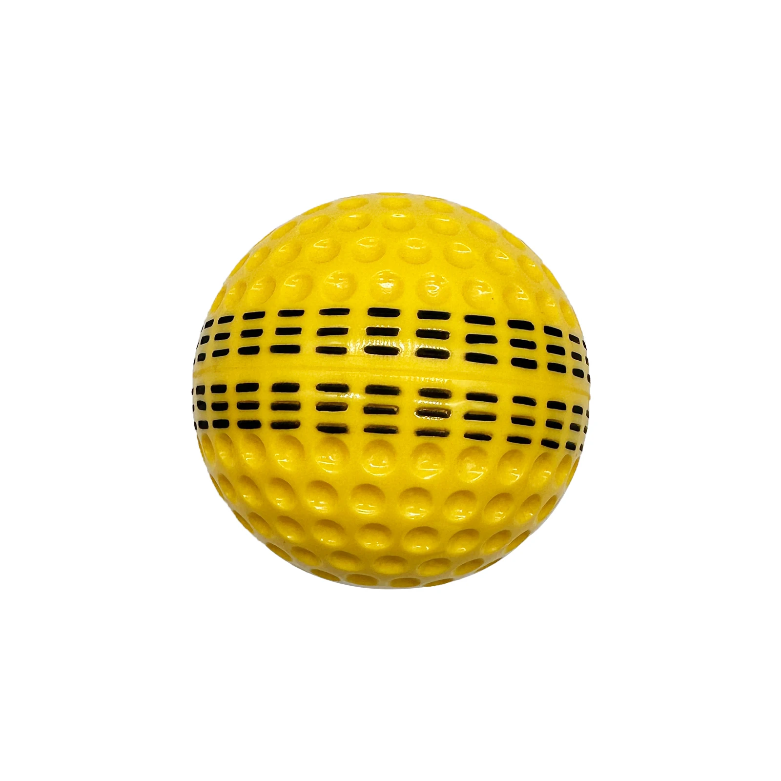 Yellow 146g Cricket Ball With Black Seam Use for Training